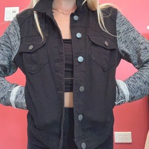 Tinsel Town soft denim jacket